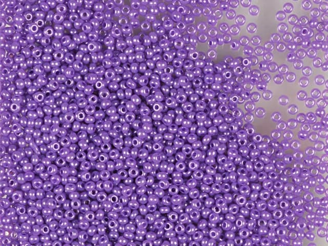 Preciosa 11/0 17328 Terra dyed- Opak Violet-Mor menekse kum boncuk ürün görseli