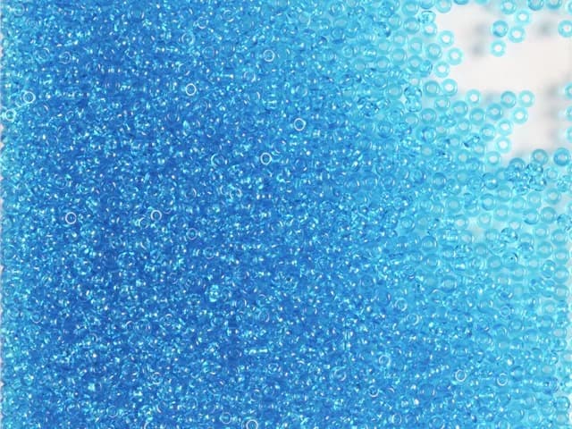 Preciosa 11/0 60150 Seffaf Mavi-Kristal kum boncuk ürün görseli