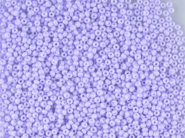 Preciosa 6/0 03223 Solgel Opak-Violet-Menekse kum boncuk ürün görseli