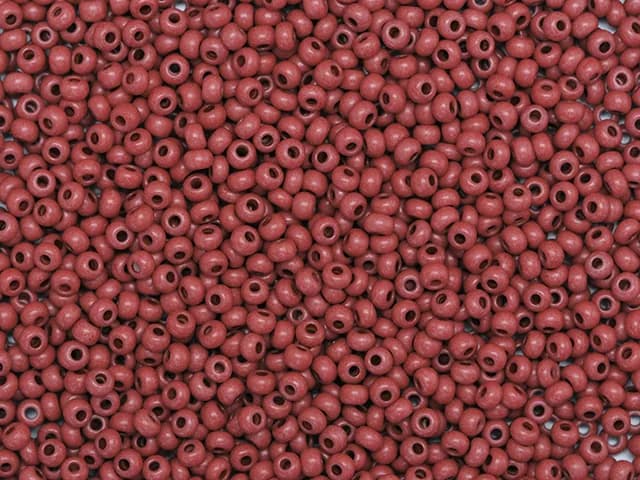 Preciosa 10/ 0 16A18 Terra Opak-Kahverengi Matte kum boncuk ürün görseli