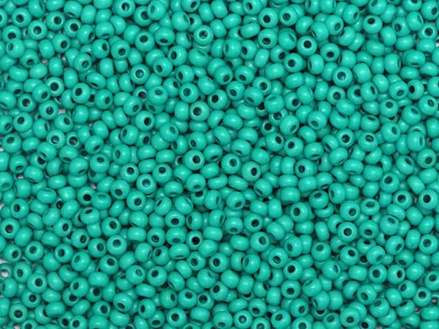 Preciosa 10/0 16A58 Terra Opak-Yesil Matte kum boncuk ürün görseli