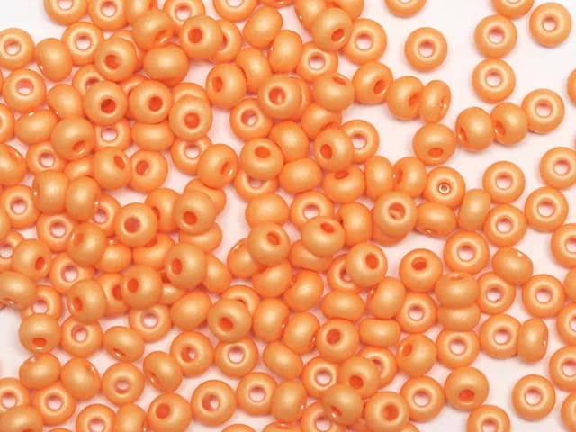 Preciosa 11/0 16692 Mat Terra Opak-Orange- Matte kum boncuk ürün görseli